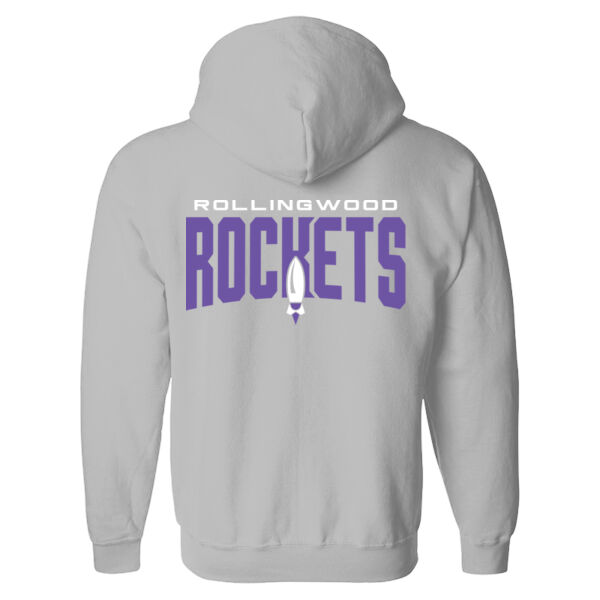 PRINTED - Adult Gildan Unisex Heavy Blend™ Full-Zip Hooded Sweatshirt Thumbnail