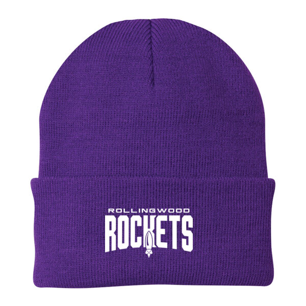 EMBROIDERED - Port & Co™ Knit Beanie Thumbnail